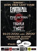 Koncert Earthfall, Psylocybia, Tequila Twist