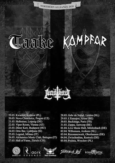 Plakat - Taake, Kampfar, Necrowretch