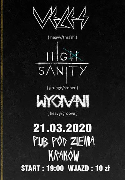 Plakat - Veles, Highsanity, Wygnani