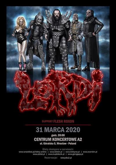 Plakat - Lordi, Flesh Roxon