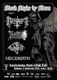 Plakat - Besatt, Inferno, Warfist, Hegeroth