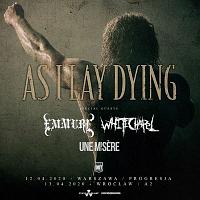 Plakat - As I Lay Dying, Emmure, Whitechapel