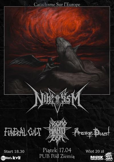 Plakat - Nihilism, Arcane Dust, Necromantizer