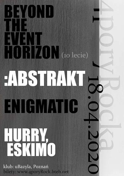 Plakat - Beyond the Event Horizon, Abstrakt