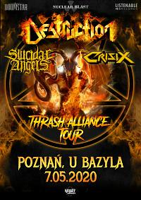 Plakat - Destruction, Suicidal Angels, Crisix