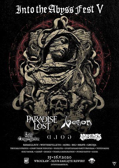 Plakat - Paradise Lost, Gold, Dopelord, Neolith