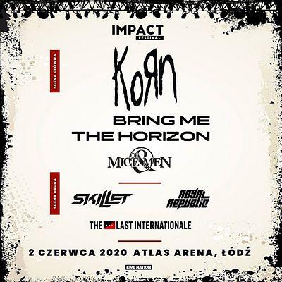 Plakat - Korn, Bring Me The Horizon, Of Mice & Men
