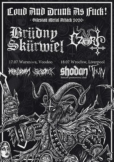 Plakat - Brudny Skurwiel, Czort, Martyrdoom