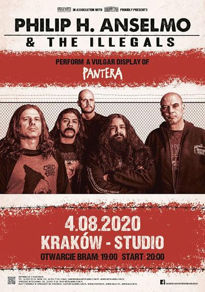 Plakat - Phil Anselmo & The Illegals