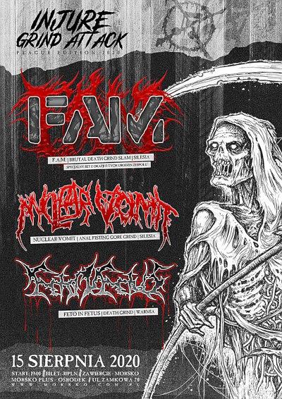 Plakat - FAM, Nuclear Vomit, Feto In Fetus