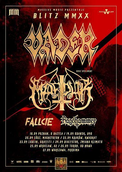 Plakat - Vader, Marduk, Ragehammer, Fallcie