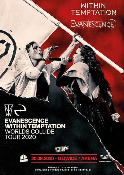 Plakat - Within Temptation, Evanescence