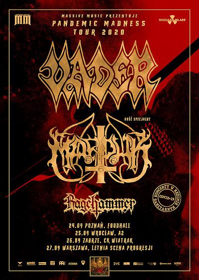 Plakat - Vader, Marduk, Ragehammer