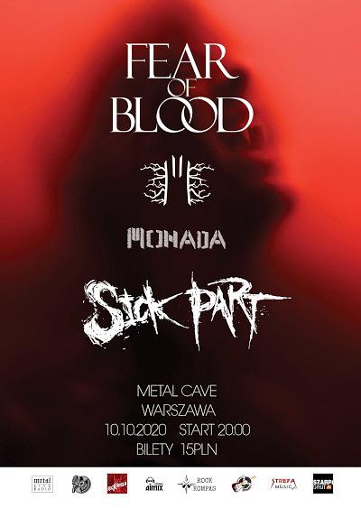 Plakat - Fear of Blood, Monada, Sick Part