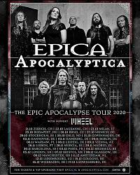 Plakat - Epica, Apocalyptica, Wheel