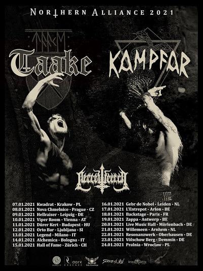 Plakat - Taake, Kampfar, Necrowretch