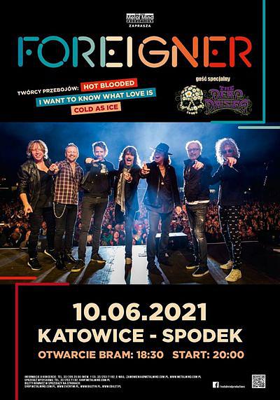 Plakat - Foreigner, The Dead Daisies