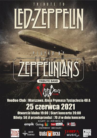Plakat - Zeppelinians Tribute Band