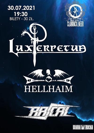 Plakat - Lux Perpetua, Hellhaim, Rascal