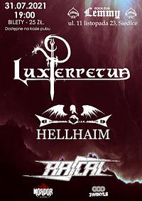 Plakat - Lux Perpetua, Hellhaim, Rascal