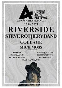 Plakat - Riverside, Collage, Mick Moss, Steve Rothery