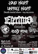 Koncert Eteritus, Dammnatorum, Rusty Mind, Lead