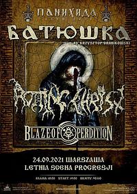 Plakat - Batushka, Rotting Christ, Blaze of Perdition