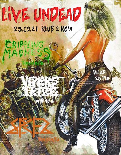 Plakat - Crippling Madness, Vipers Tribe
