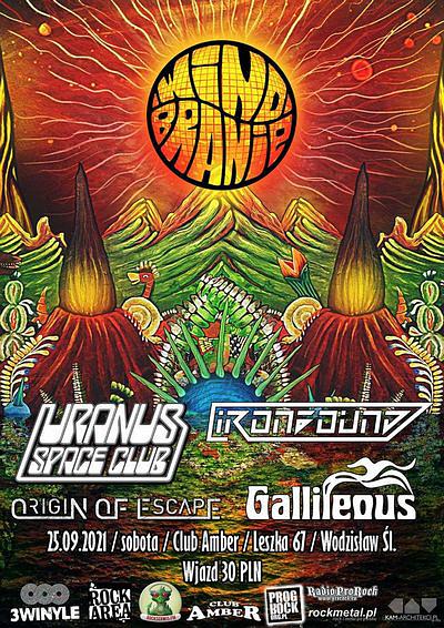 Plakat - Ironbound, Uranus Space Club, Gallileous