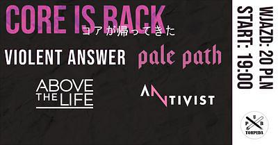 Plakat - Pale Path, Violent Answer, Above the Life