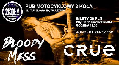 Plakat - Crue, Bloody Mess