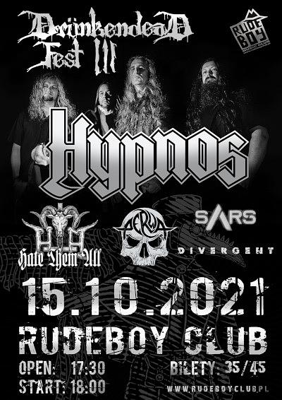 Plakat - Hypnos, Hate Them All, Perwa, Sars