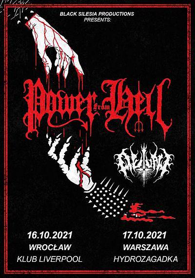 Plakat - Power from Hell, Outlaw, Hate Them All