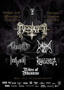 Koncert Besatt, Dimidium Mei, Chanid, Lilla Veneda, Hellspawn