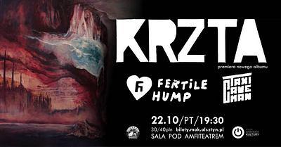 Plakat - Krzta, Fertile Hump, Taxi Caveman