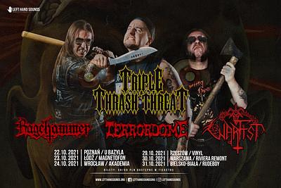 Plakat - Ragehammer, Terrordome, Warfist