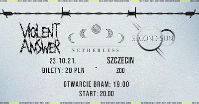 Plakat - Violent Answer, Netherless, Second Sun