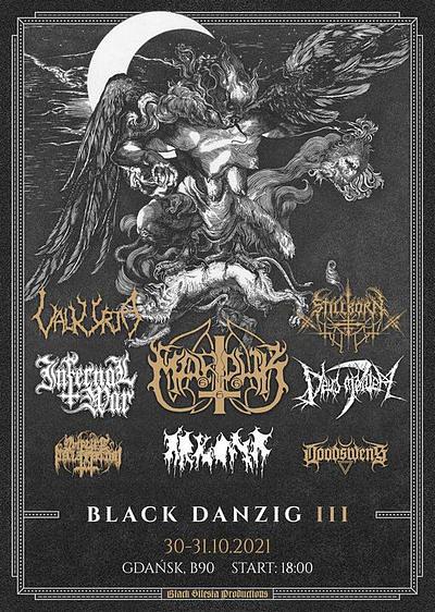 Plakat - Infernal War, Deus Mortem, Impure Declaration