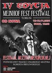 Plakat - Meinhof Fest Festiwal