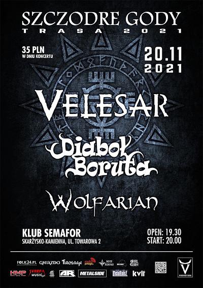 Plakat - Velesar, Diaboł Boruta, Wolfarian