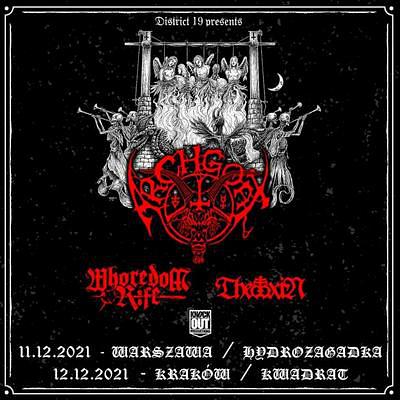 Plakat - Archgoat, Whoredom Rife, Theotoxin