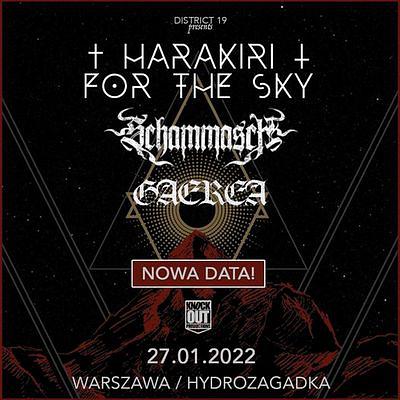 Plakat - Harakiri For The Sky, Schammasch