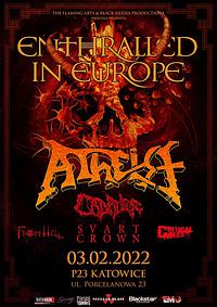 Plakat - Atheist, Cadaver, Svart Crown, From Hell