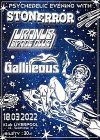 Plakat - Stonerror, Gallileous, Uranus Space Club
