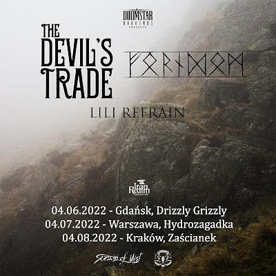 Plakat - Forndom, The Devil's Trade, Lili Refrain