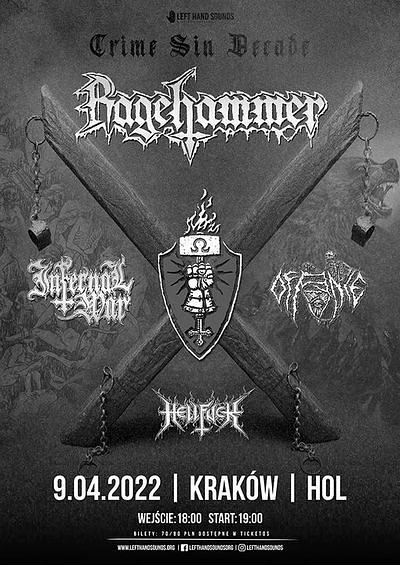 Plakat - Ragehammer, Offence, Hellfuck, In Twilight's Embrace