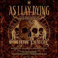 Plakat - As I Lay Dying, Emmure, Dying Fetus