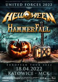 Plakat - Helloween, HammerFall