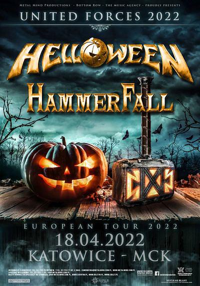 Plakat - Helloween, HammerFall
