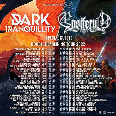 Plakat - Dark Tranquillity, Ensiferum